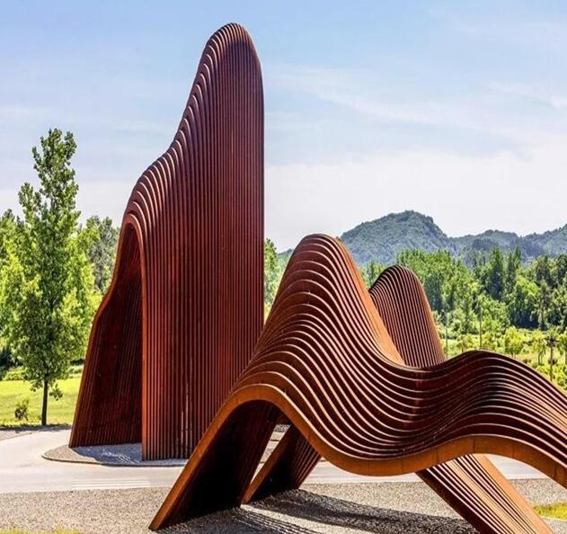 鹿寨锈钢板造型