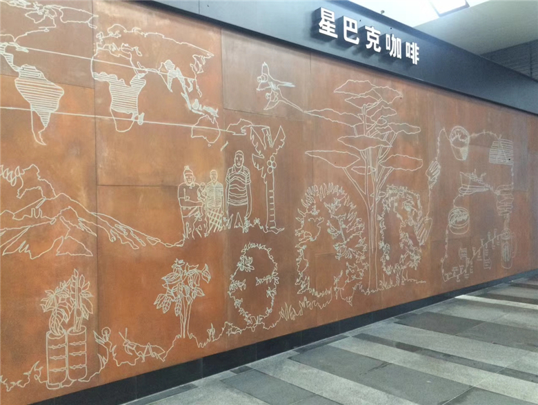 鹿寨耐候钢幕墙
